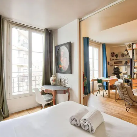 아파트 L'elegance A La Butte Aux Cailles